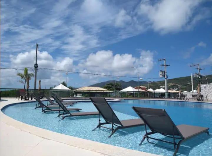Cobertura Pe Na Areia Com Piscina Privativa E Vista Mar Na Praia Dos Anjos, Arraial Do Cabo, Para Ate 8 Pessoas Экстерьер фото